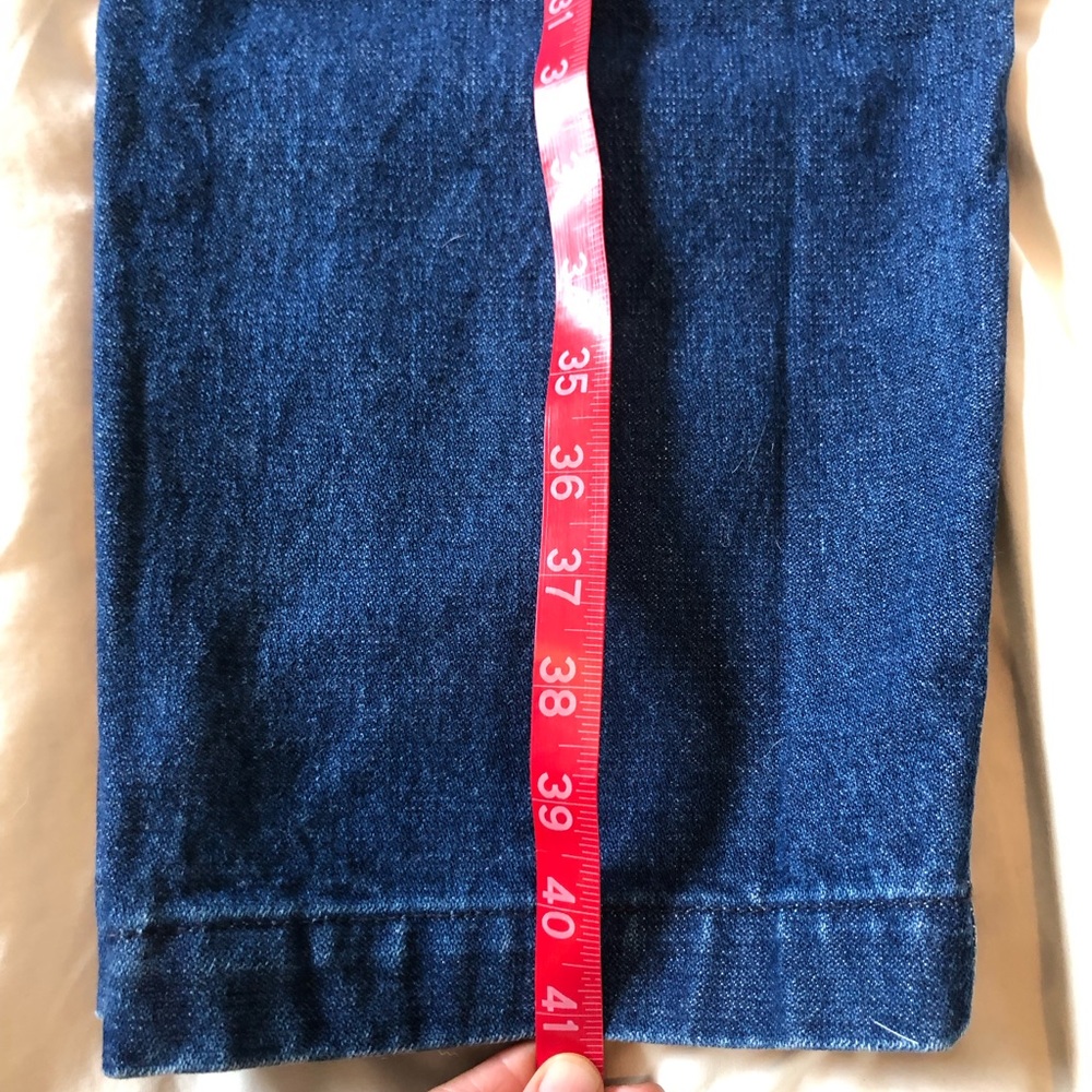 Caron Callahan Indigo Cropped Pants - Picture 11 of 11